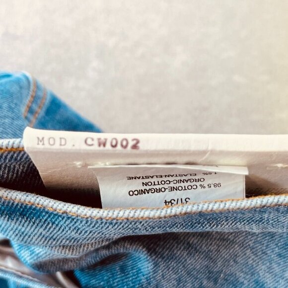 Jeanerica Jeans Light Vintage 95 CW002 Size 31 Button Fly Ankle Cut - Picture 9 of 13